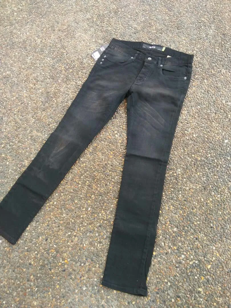 Kr3w black skinny jeans