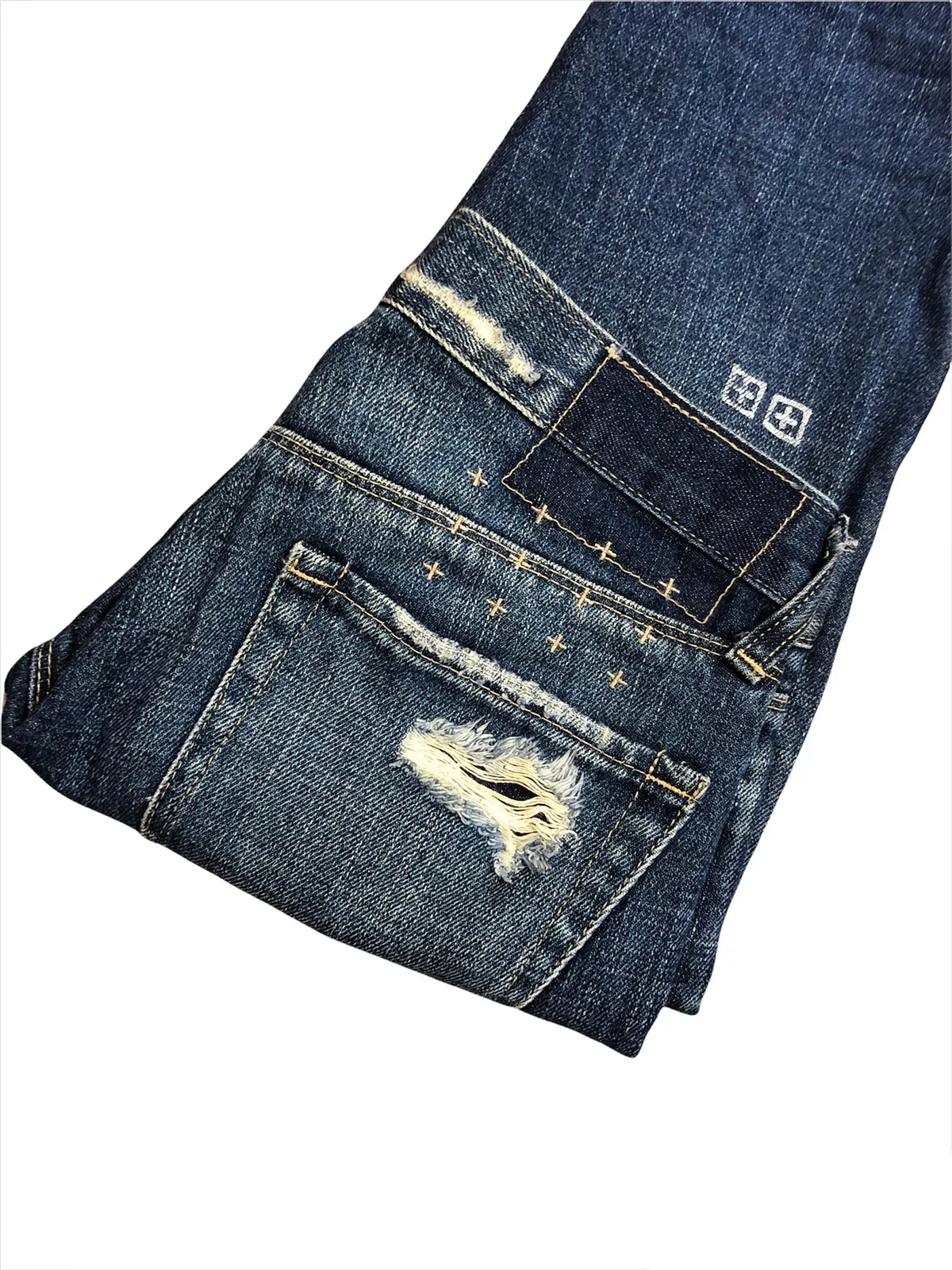 GRAIL🔥Ksubi Van Winkle Scooter 05 Bit Flare Denim