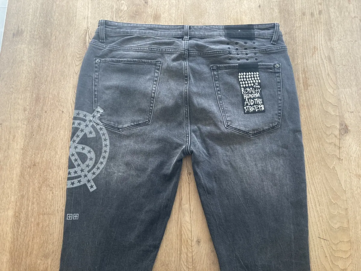 Van Winkle Paradox Star skinny jeans