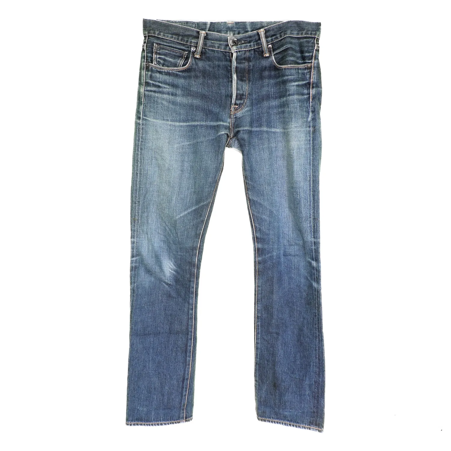 Kuro Graphite Selvedge Denim Long Pants