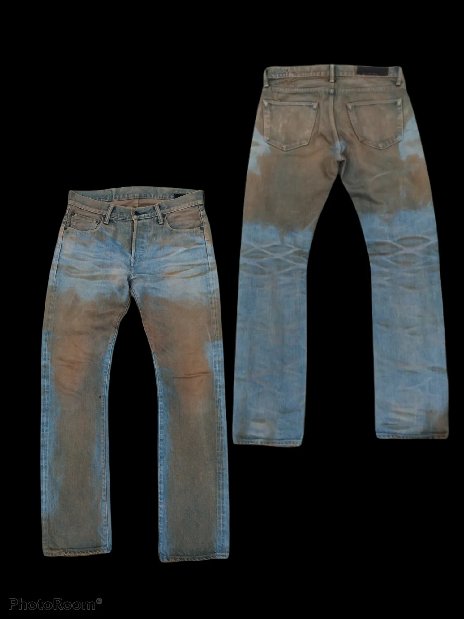 GRAIL🔥OG ONE IN A MILLION DARK SHADOW KURO SELVEDGE DENIM