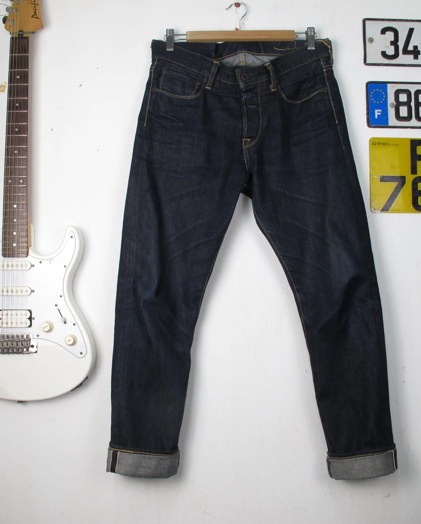 JAPANESE DENIM KURO JEANS SELVEDGE
