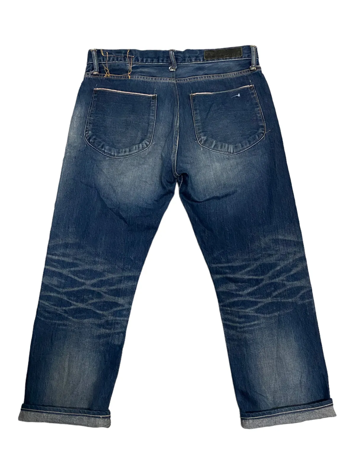 Vintage Kuro Denim Selvedge Distress Denim Jeans