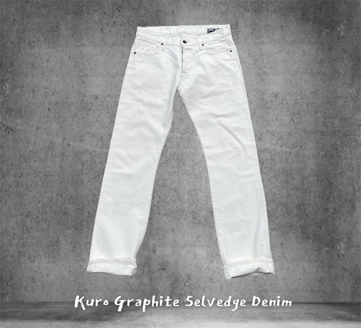 Kuro Graphite Redline Selvedge Denim