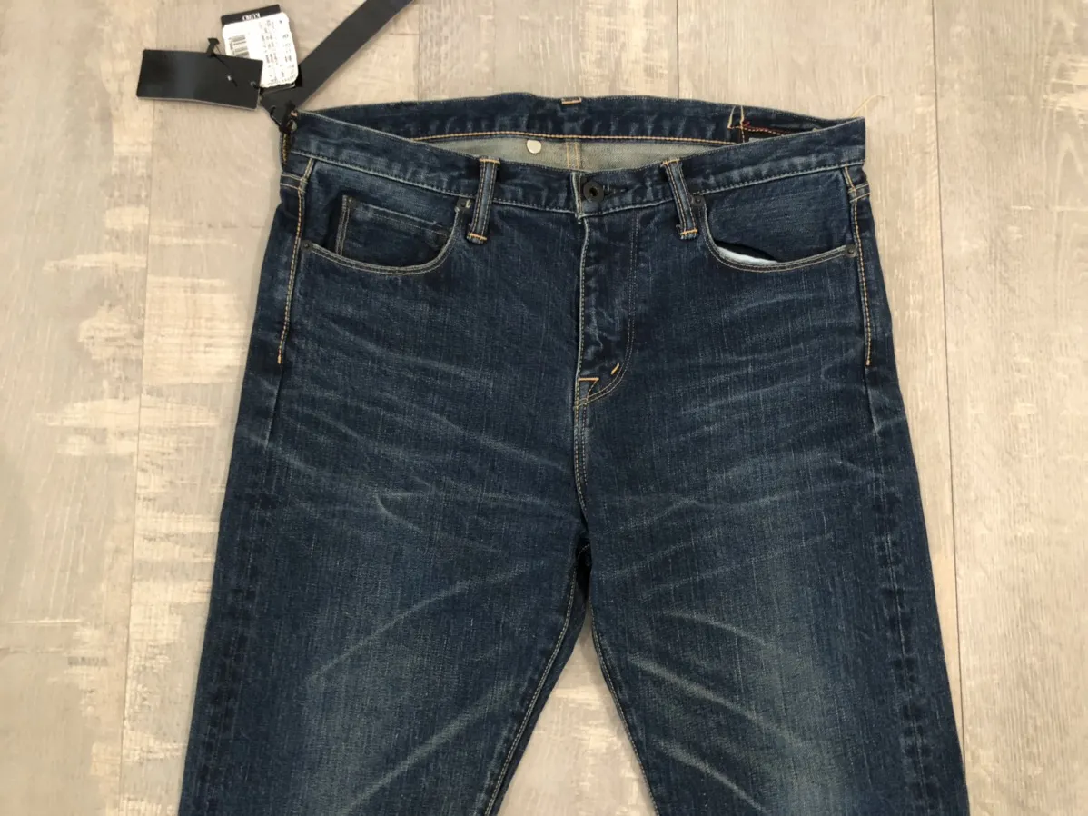 Kuro Graphite Faded Indigo Denim Jeans