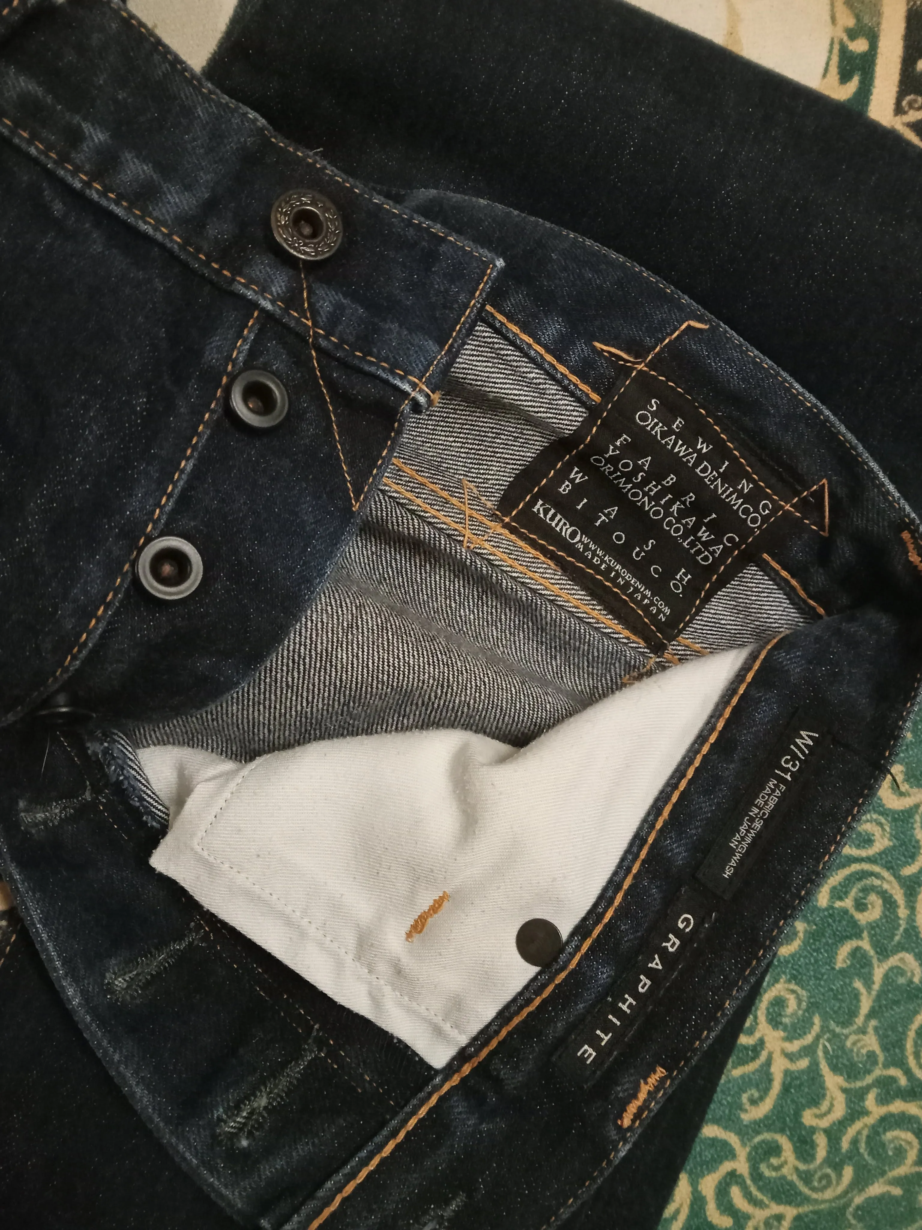 Kuro Red Line Selvage Jeans