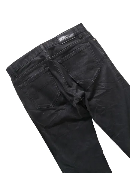 Lanvin Black Denim Straight Cut