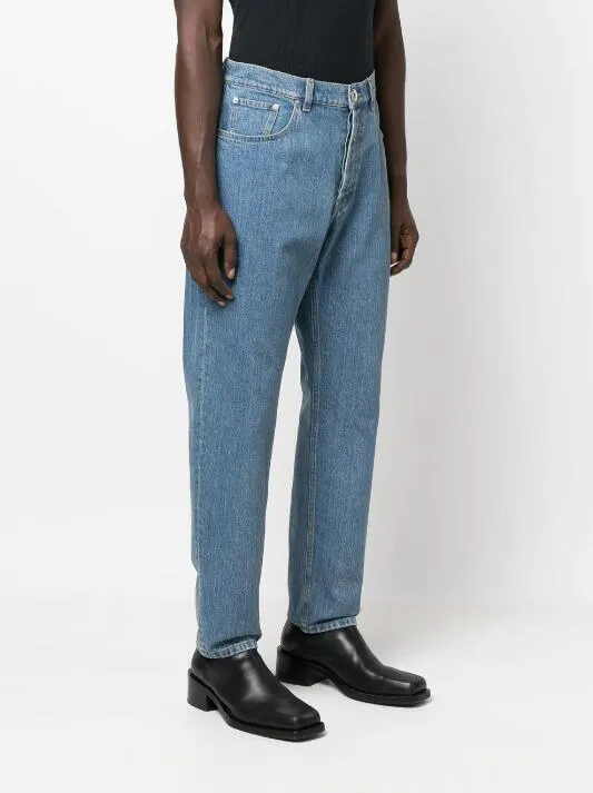 BNWT AW22 LANVIN LIGHT WASH STRAIGHT LEG JEANS 34