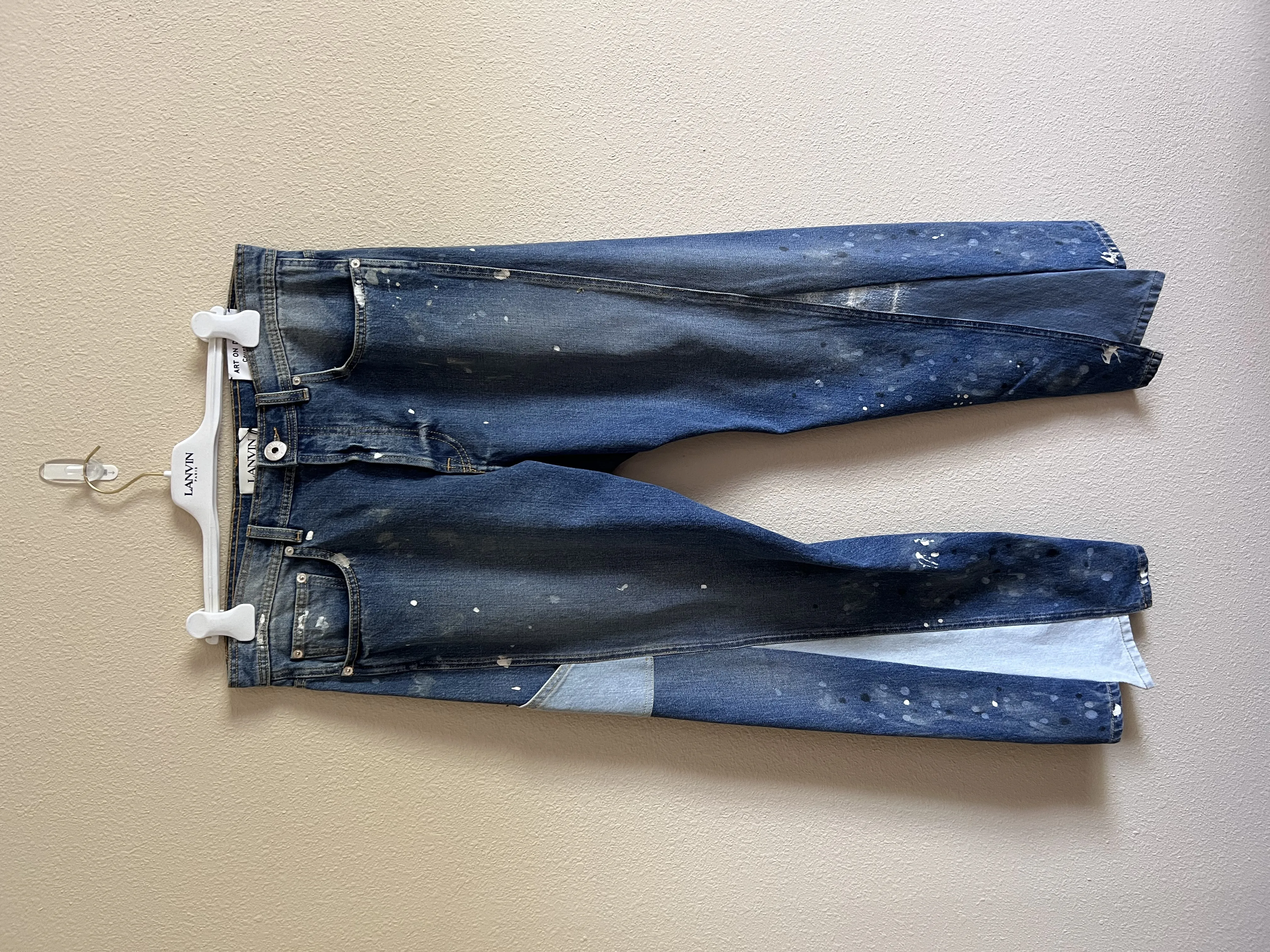 Gallery Dept. Lanvin Multi Wash Cropped Denim Jeans