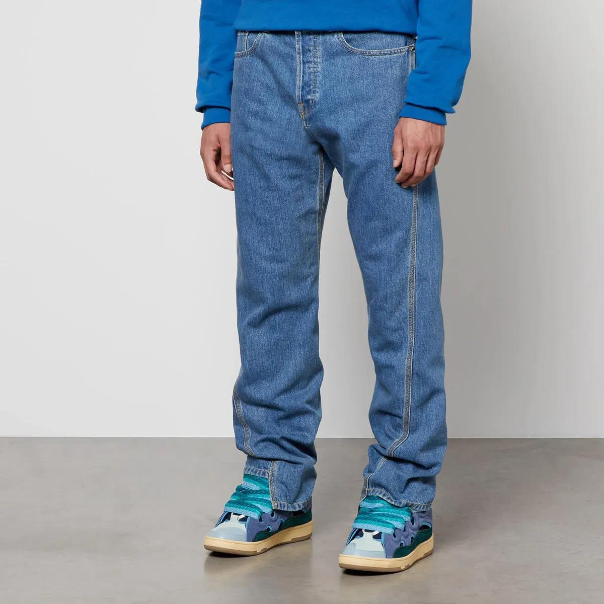 Lanvin Tapered Denim Jeans