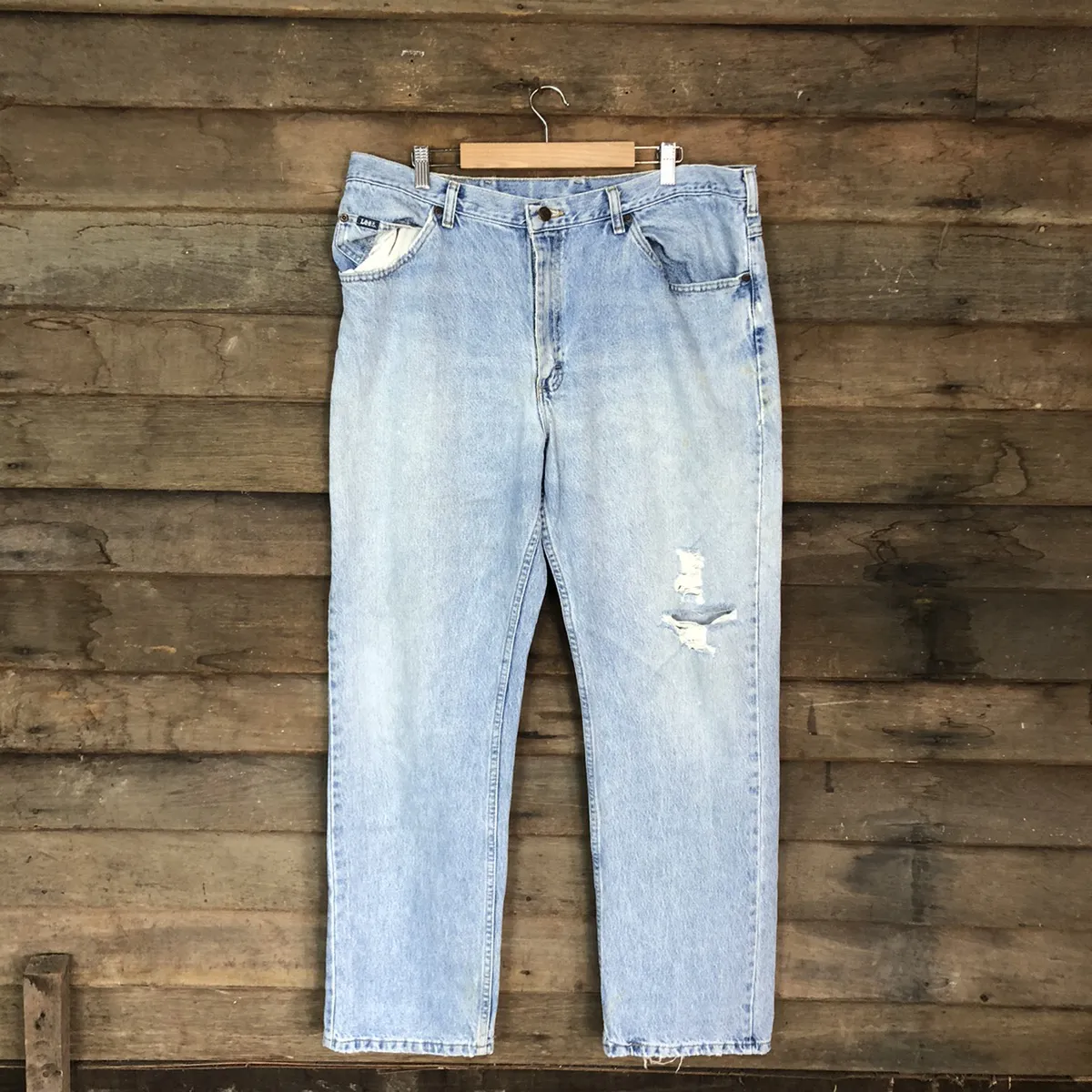 Vintage Lee Distressed denim Jeans (90s design)