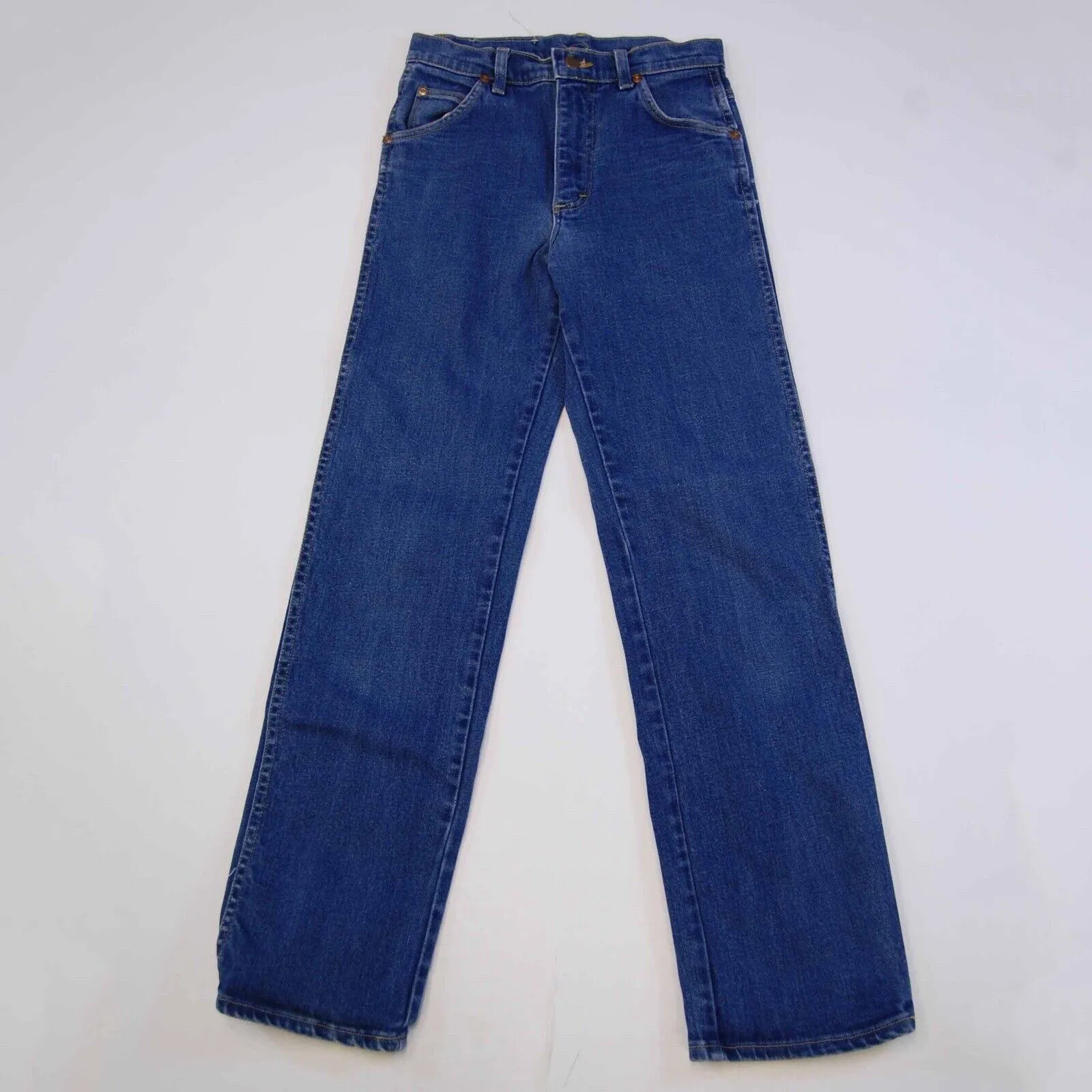 Vintage 1970’s Lee Riders Denim Jeans Talon Zipper Made in USA Size 27 x 30