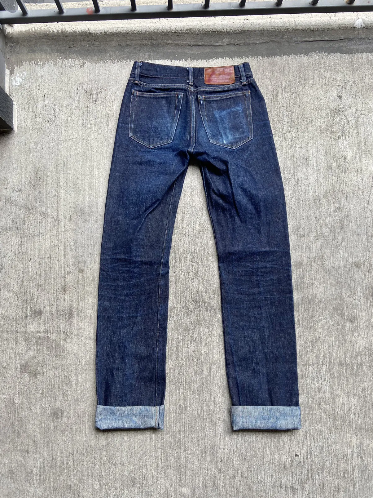 Left Field NYC American Work Wear Blue Denim Selvedge Jeans