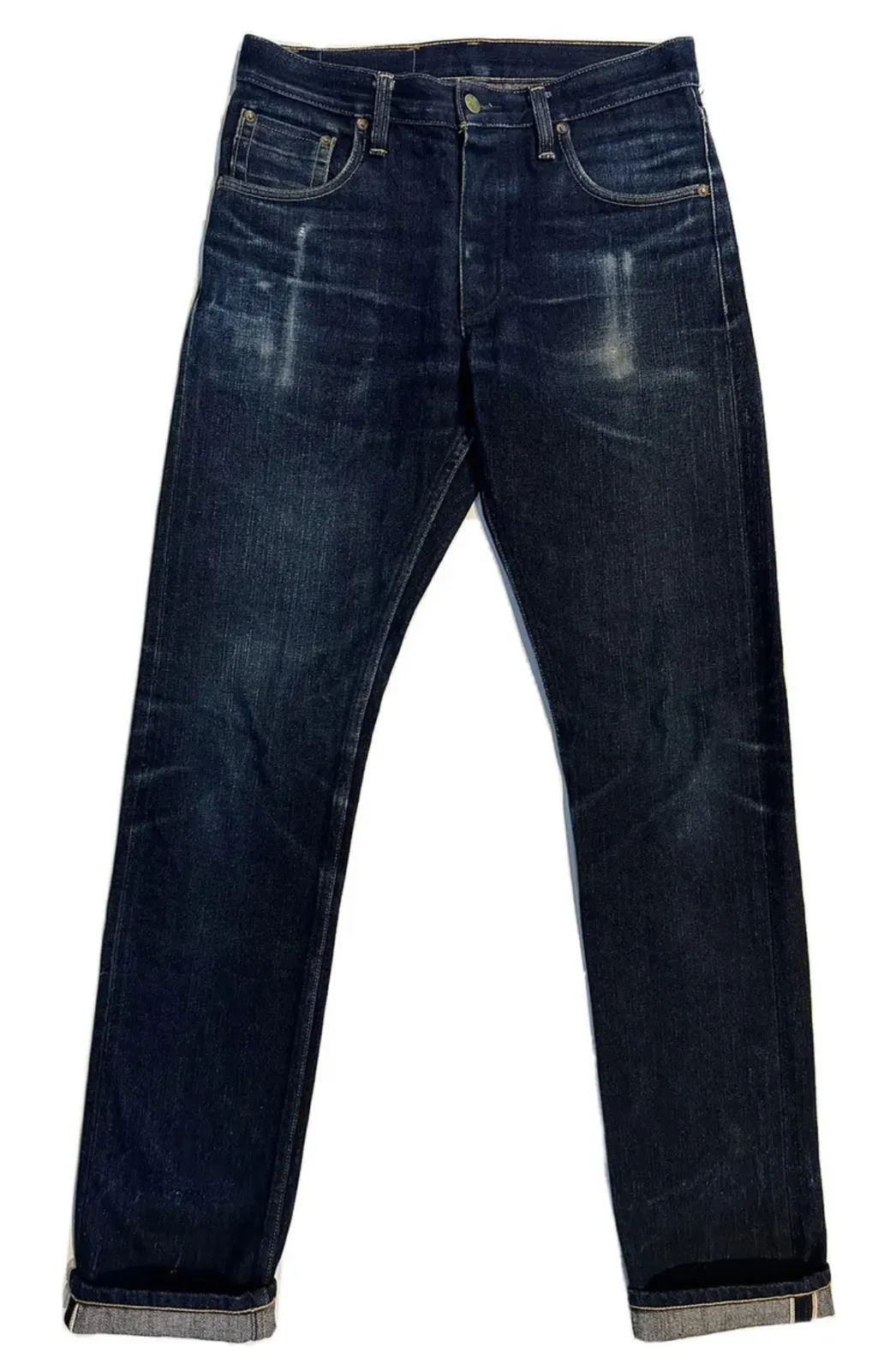 Left Field NYC Dark Raw Redline Selvedge Denim Jeans