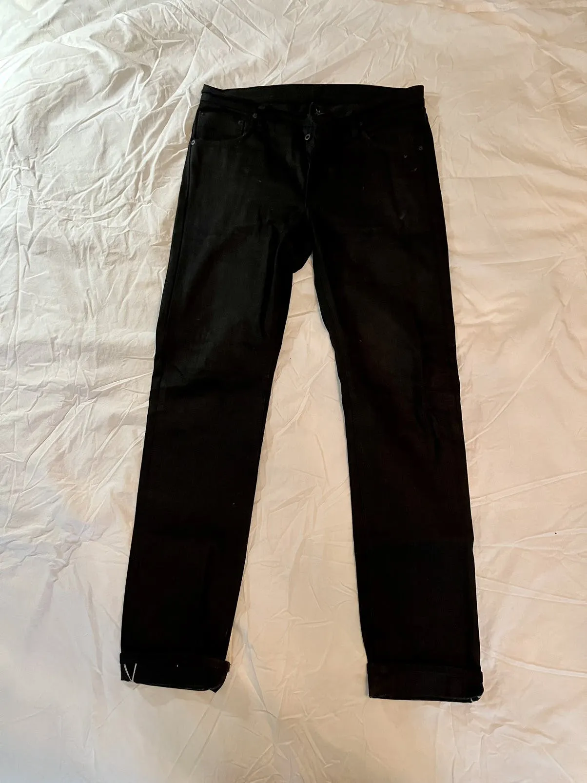Greaser 14 oz Black Maria. Mitsui Japanese Denim