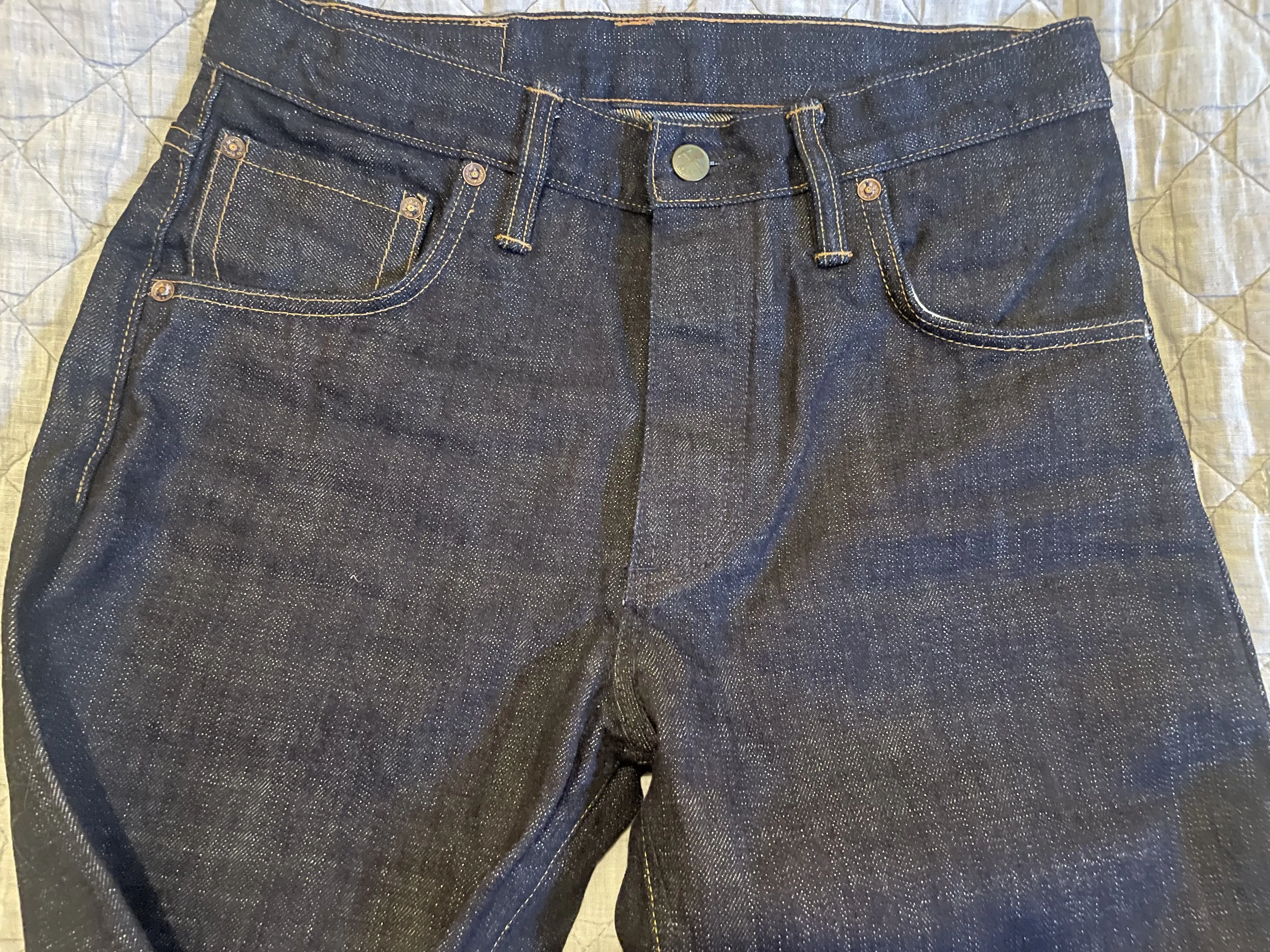 Greaser 18oz slub denim