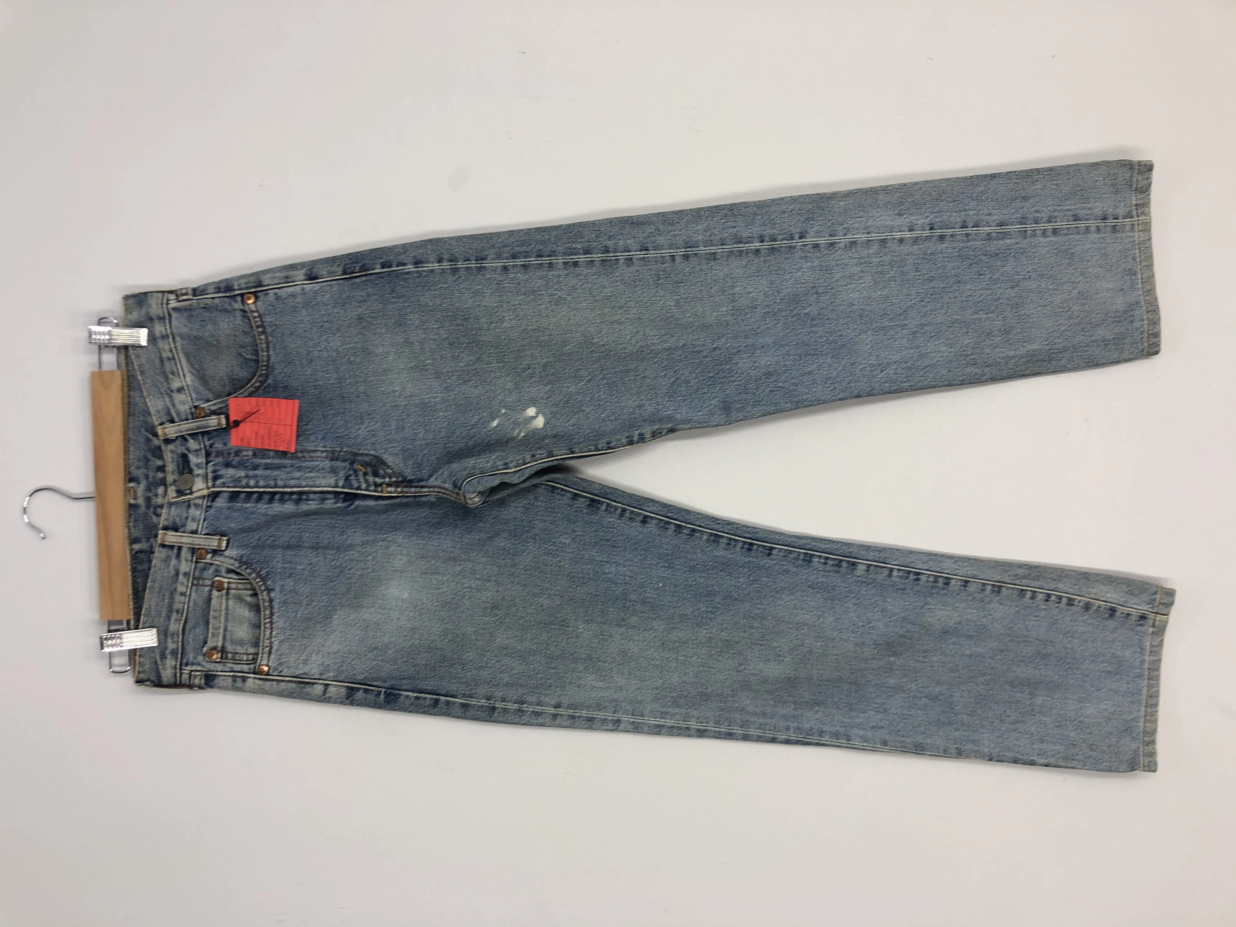 Vintage Levi's Big E Selvedge Stone Wash Jean Talon Zipper