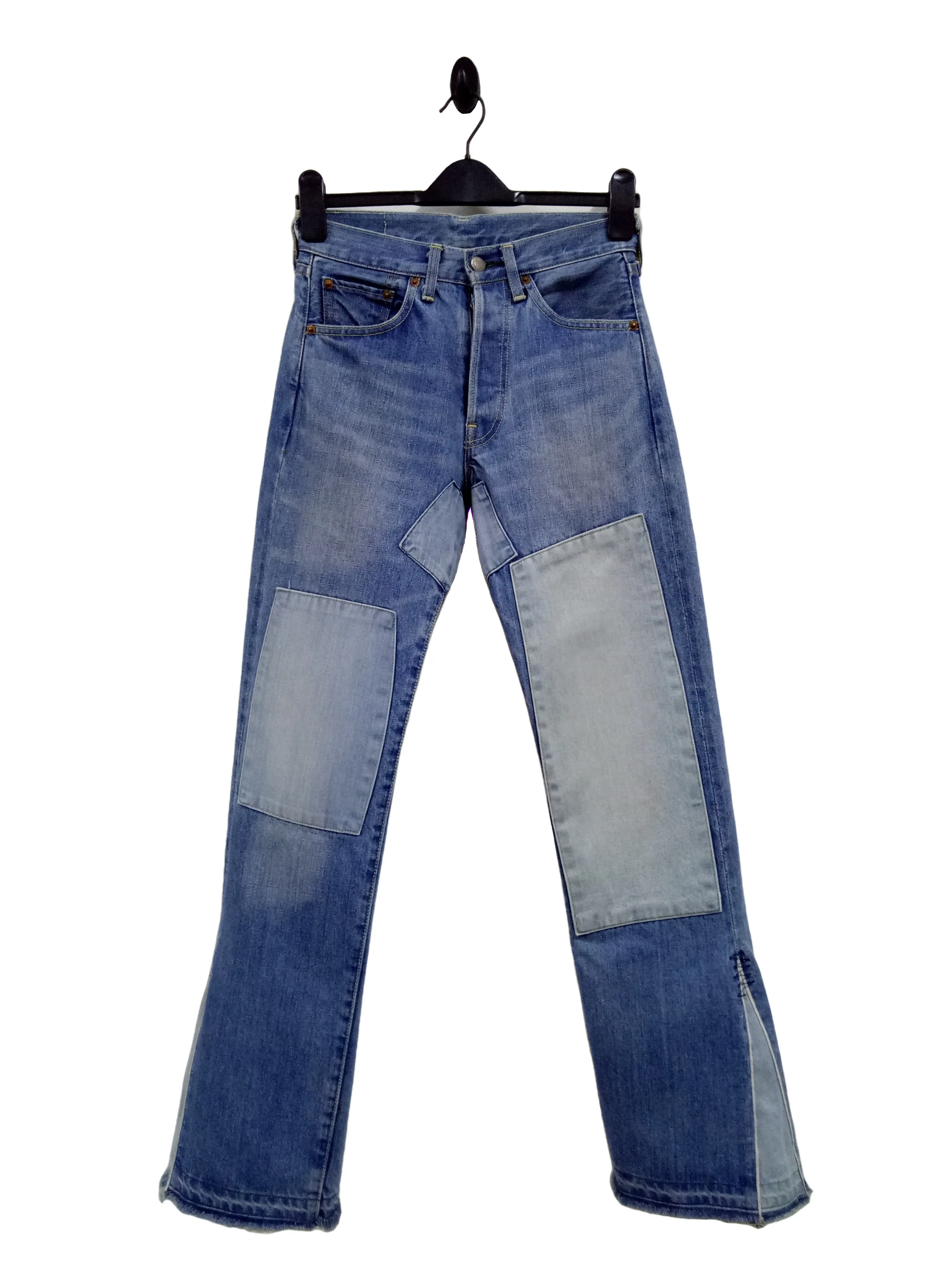 🔥🔥🔥Vtg LEVIS Big E Rebuild/Reconstruct Selvedge Denim