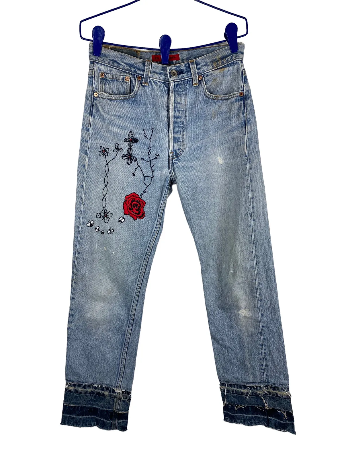🔥SALE🔥LEVIS CUSTOM DENIM PANTS GOD EROS FANTASY