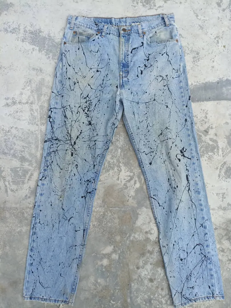 Vintage 505 painted splatter