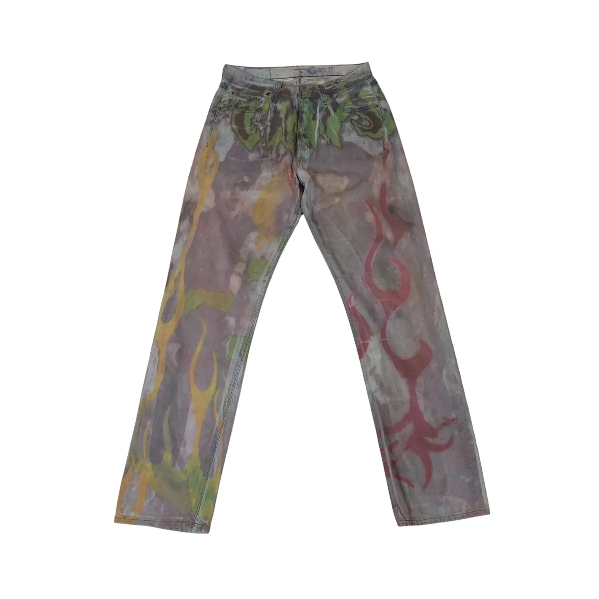 🔥🔥RARE! Vintage 90s The Cramps Flare X Levis 501