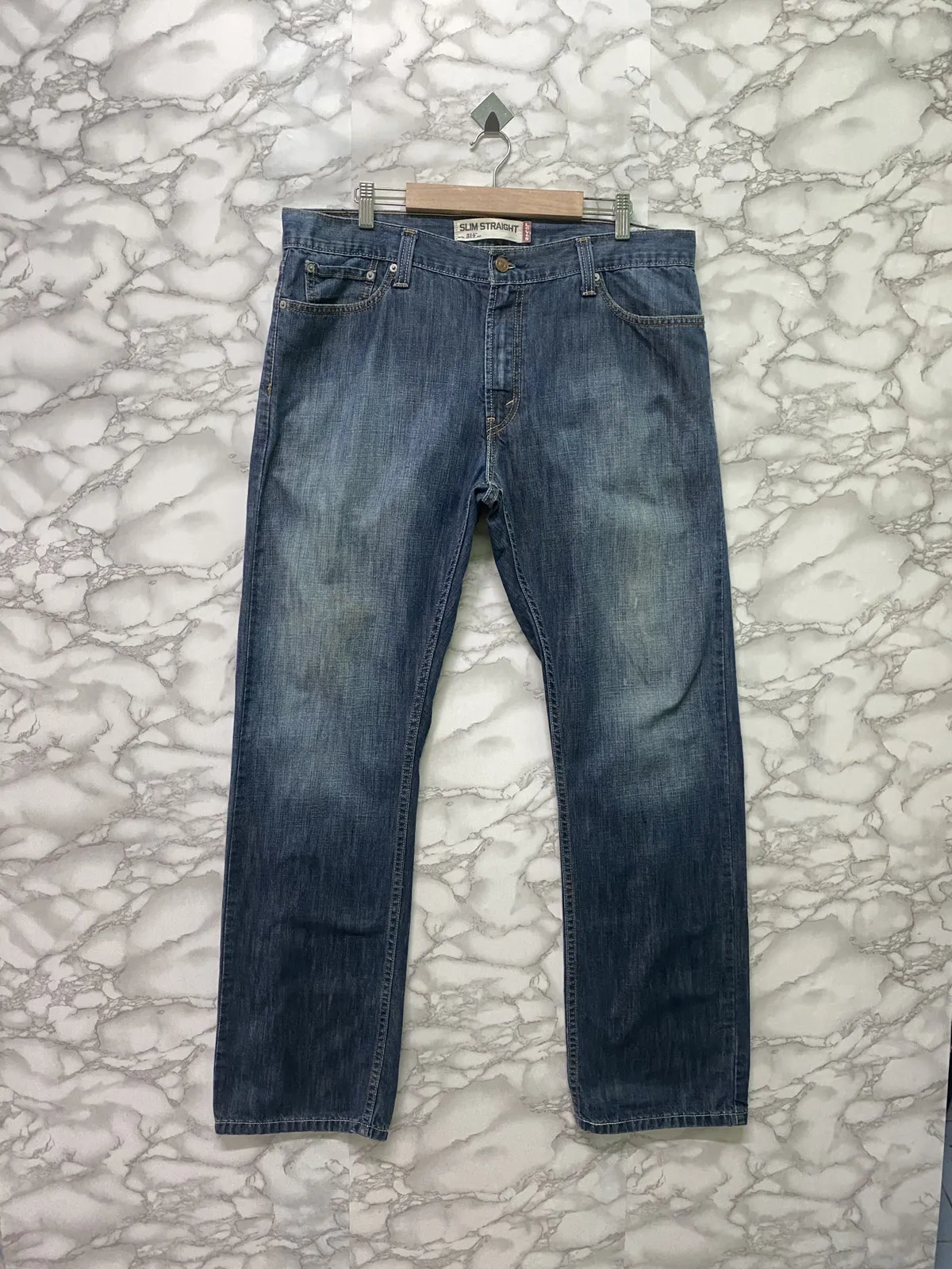 LEVIS 514 Slim Straight Blue Denim-L53