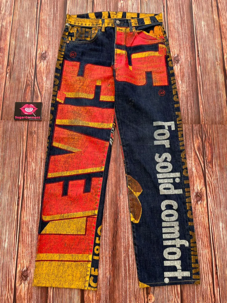 Levis 501 Jeans Banner LVC Selvedge Vintage