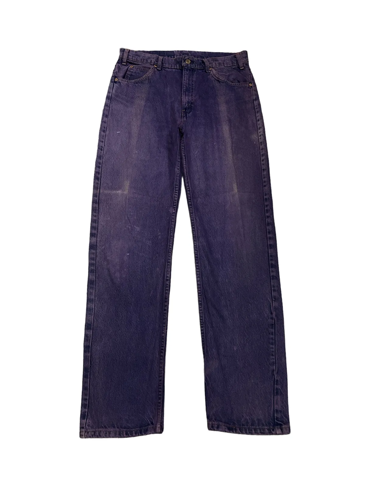 HOT‼️VINTAGE LEVIS 505 SUN FADED PURPLE DENIM PANT
