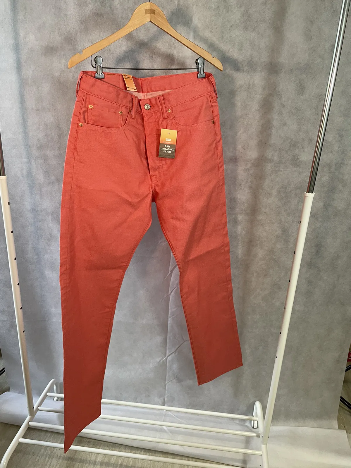Levi’s raw unwashed denim