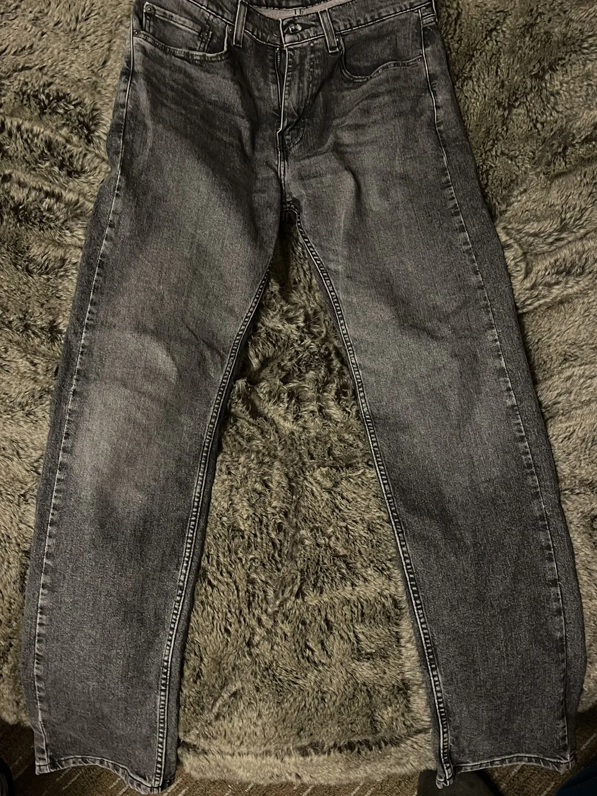 505 grey/black Levi’s