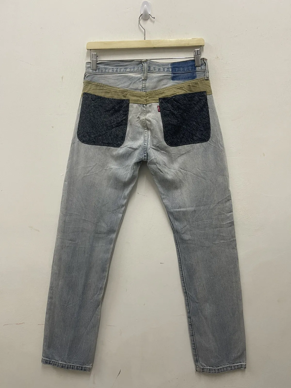 Rare LEVIS Strauss 501 Cropped Pocket Jeans