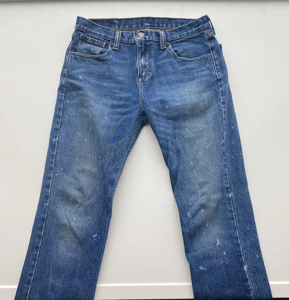 Levi’s Paint Splattered Jeans