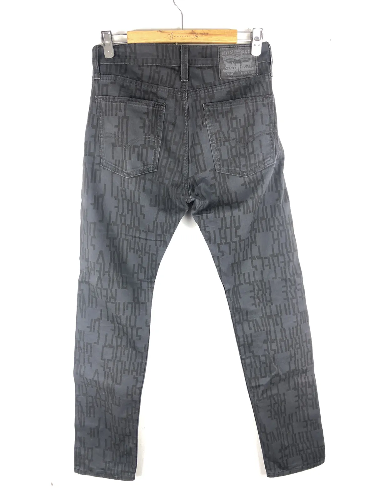 Levi's Full Print Inspired Comme Des Garcons Denim