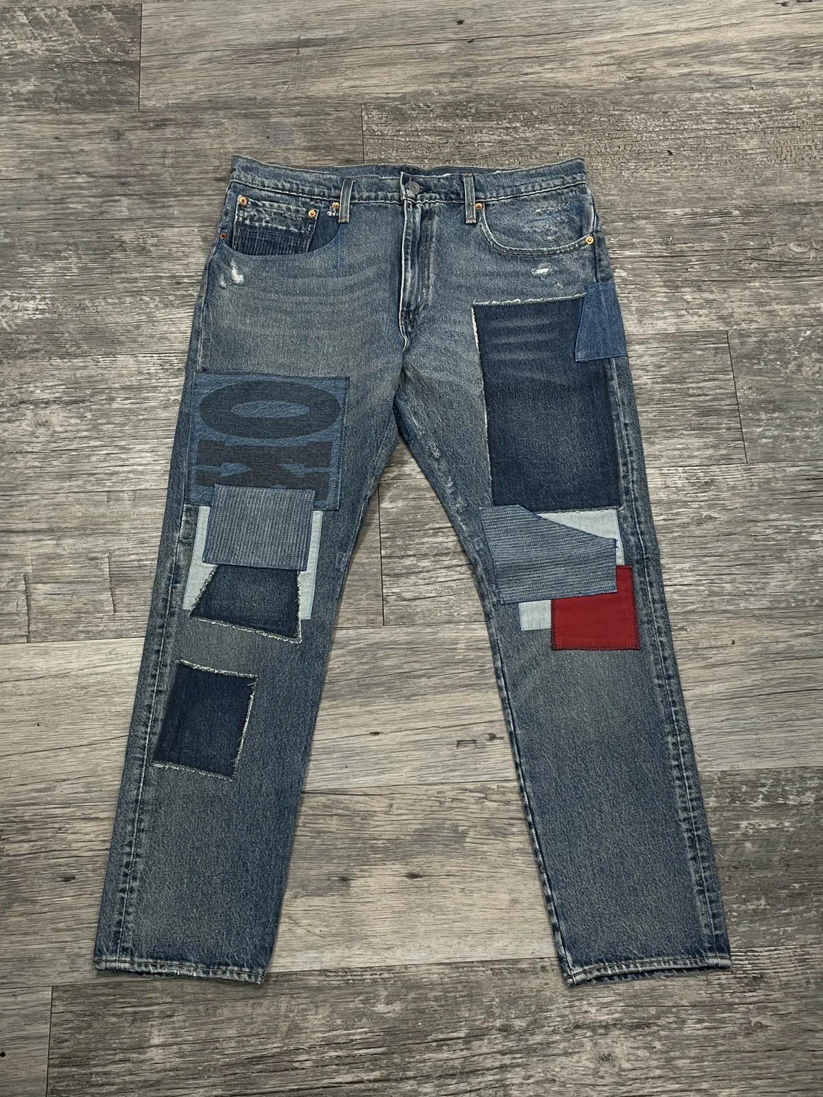 Levi’s Patchwork Denim