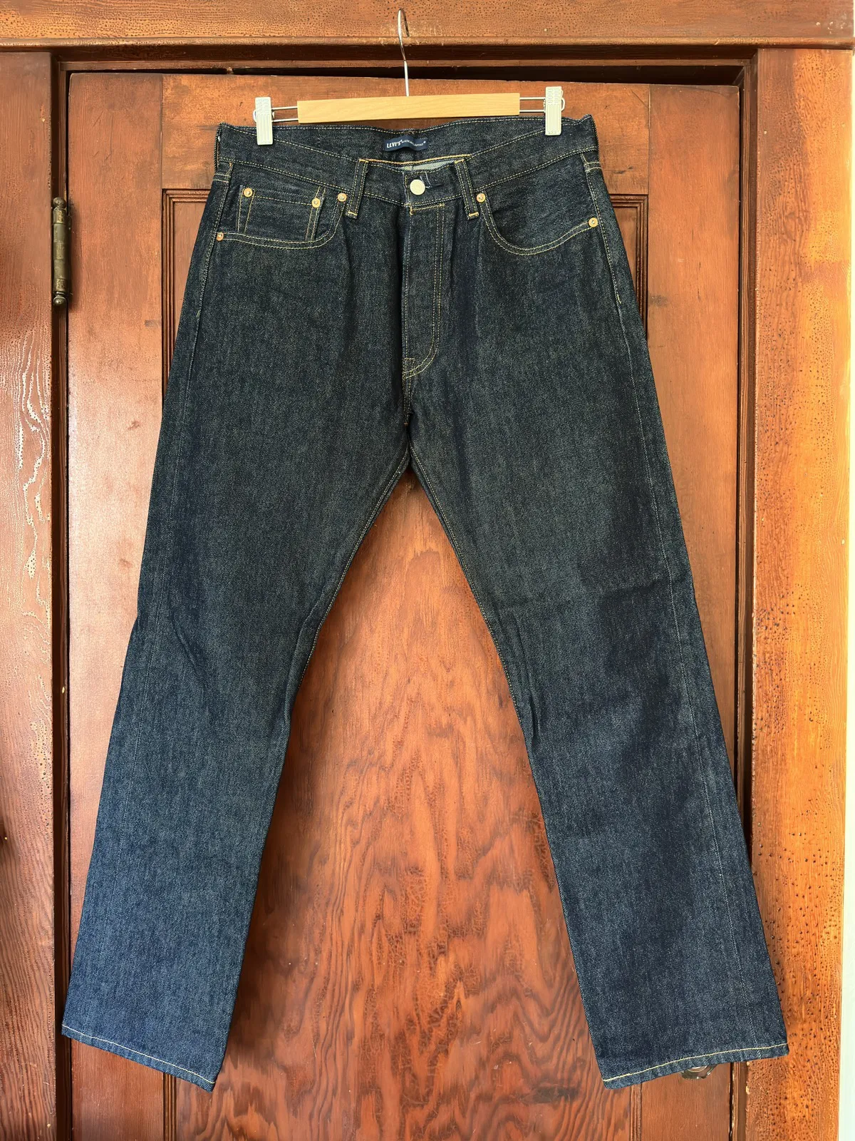 Levi's 501 Big E Selvedge Raw Denim 32/32