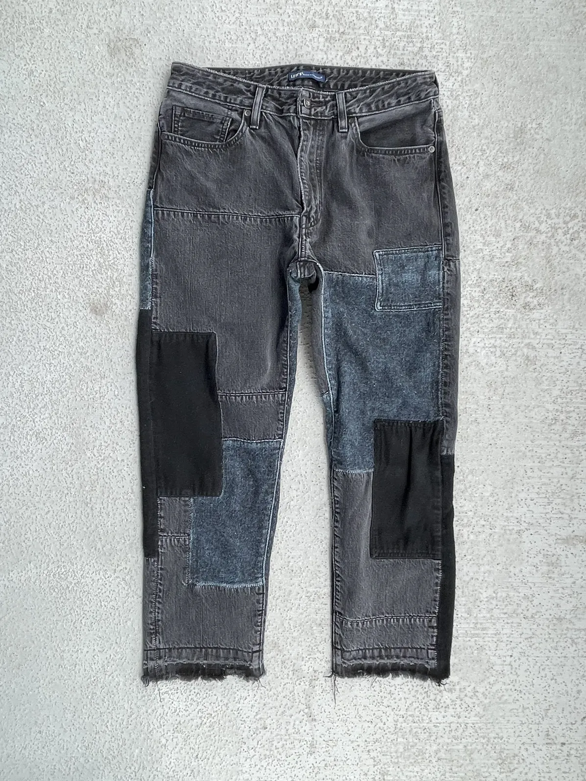 Levi’s Made & Crafted Patchwork Denim Jeans