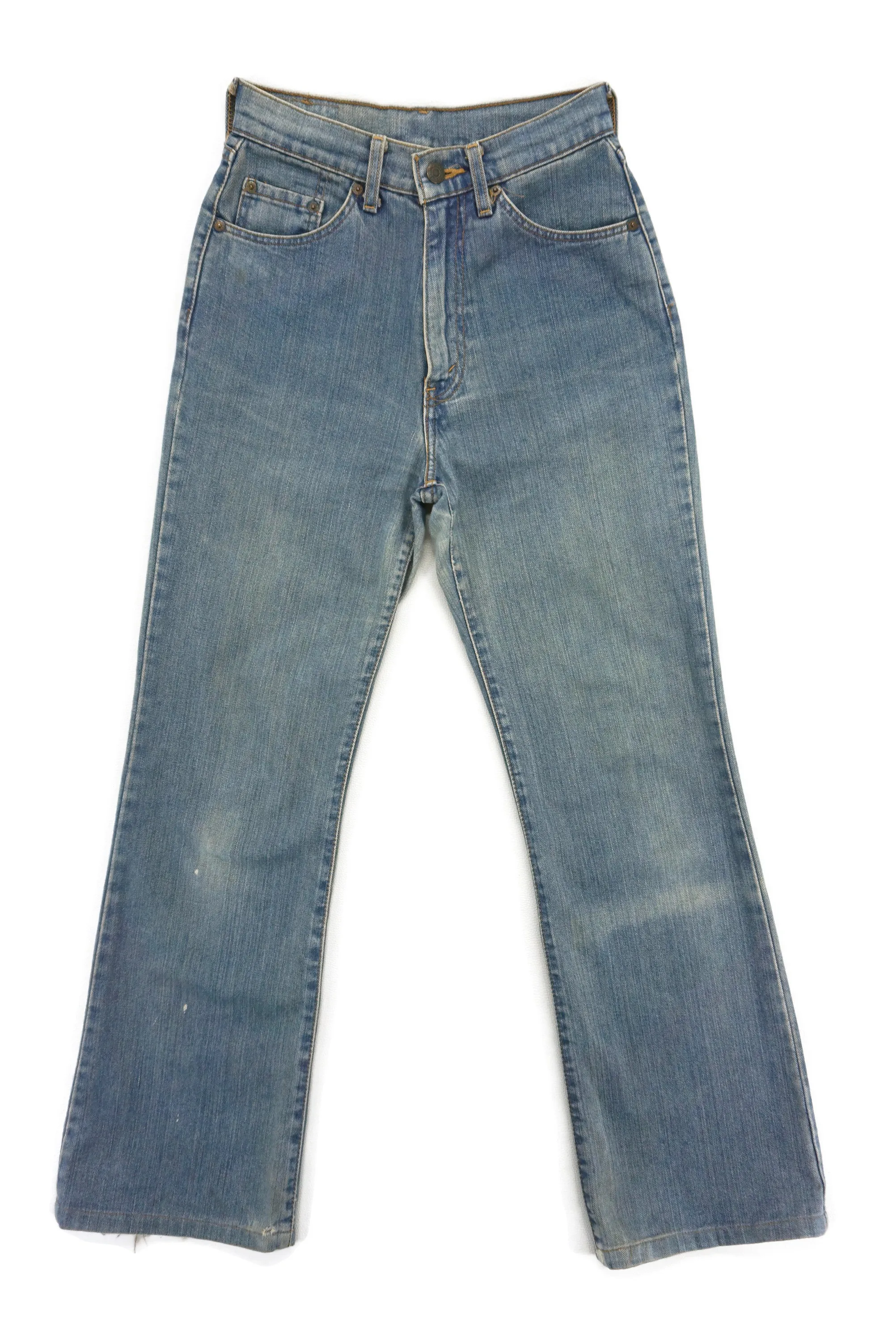 Levis 517 Vintage Distressed Bootcut Jeans New Age Cowboys