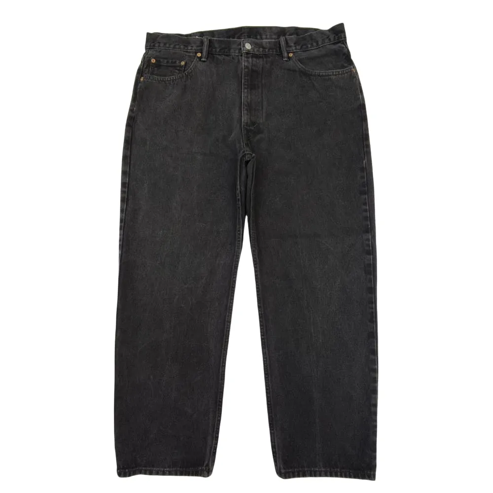 Faded Black Levi's 550 Relaxed Fit Jeans 41 x 29 Denim