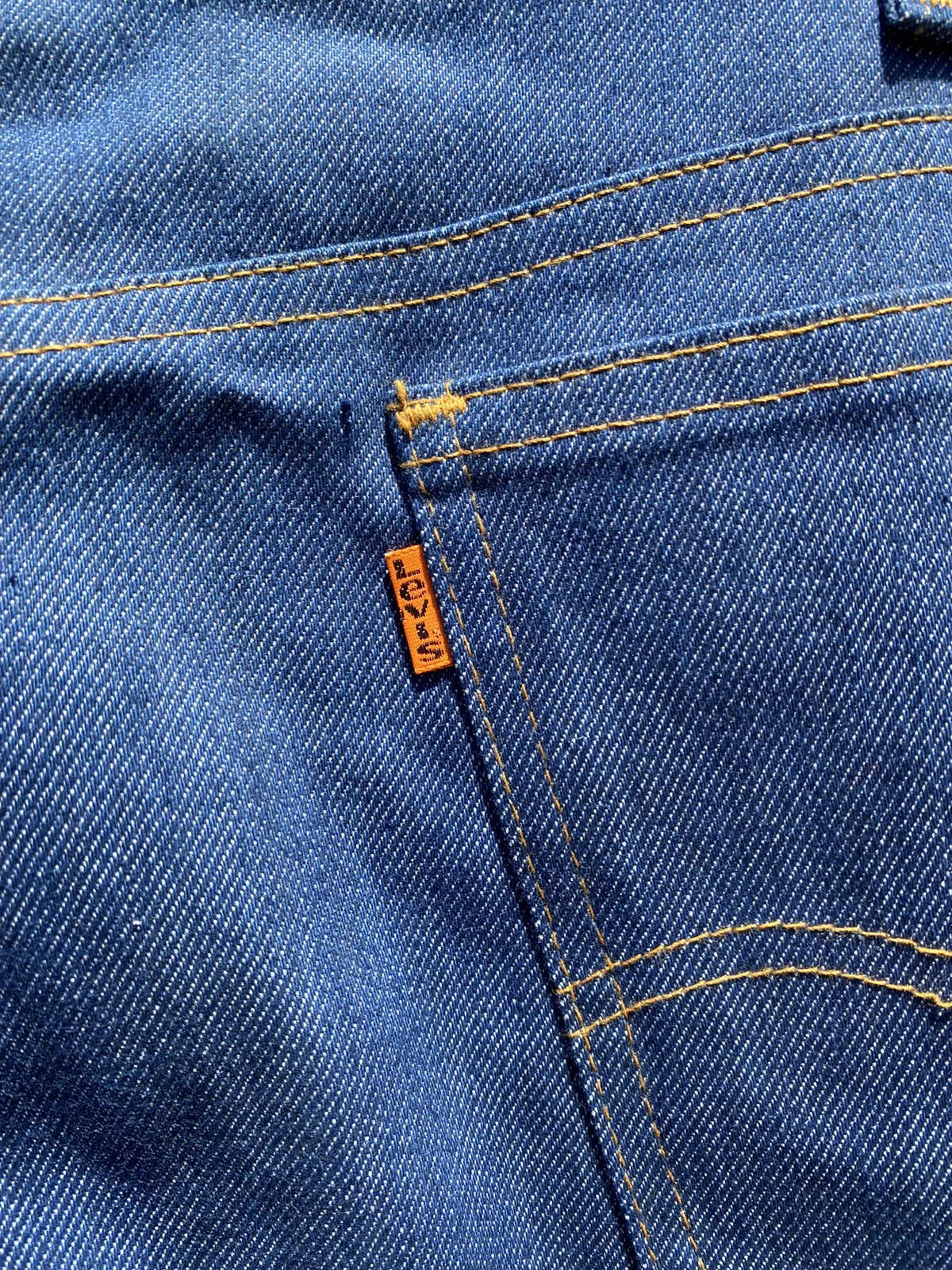 1979 Levi’s 520 Orange tab