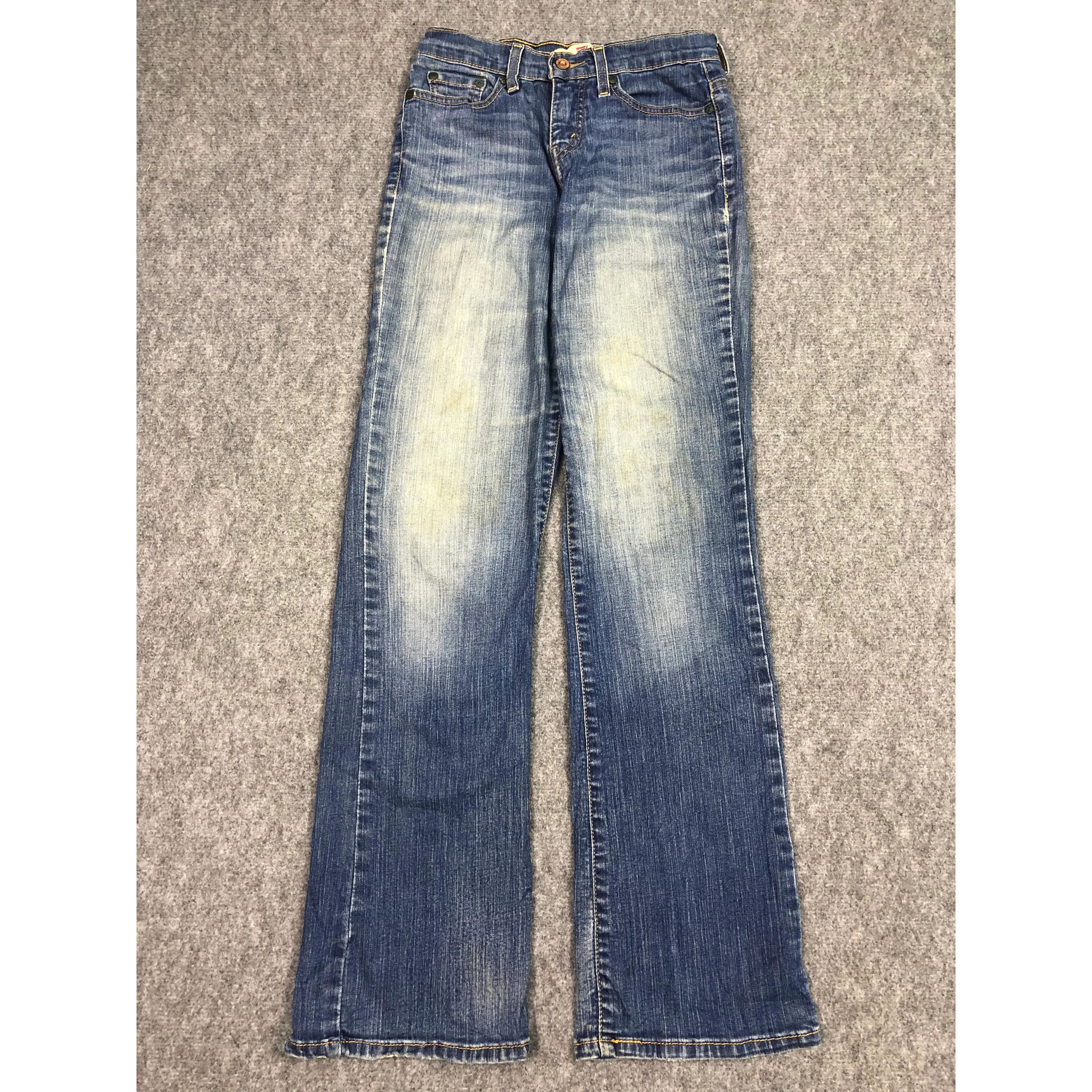 Vintage Levis 512 Bootcut Flare Blue Jeans