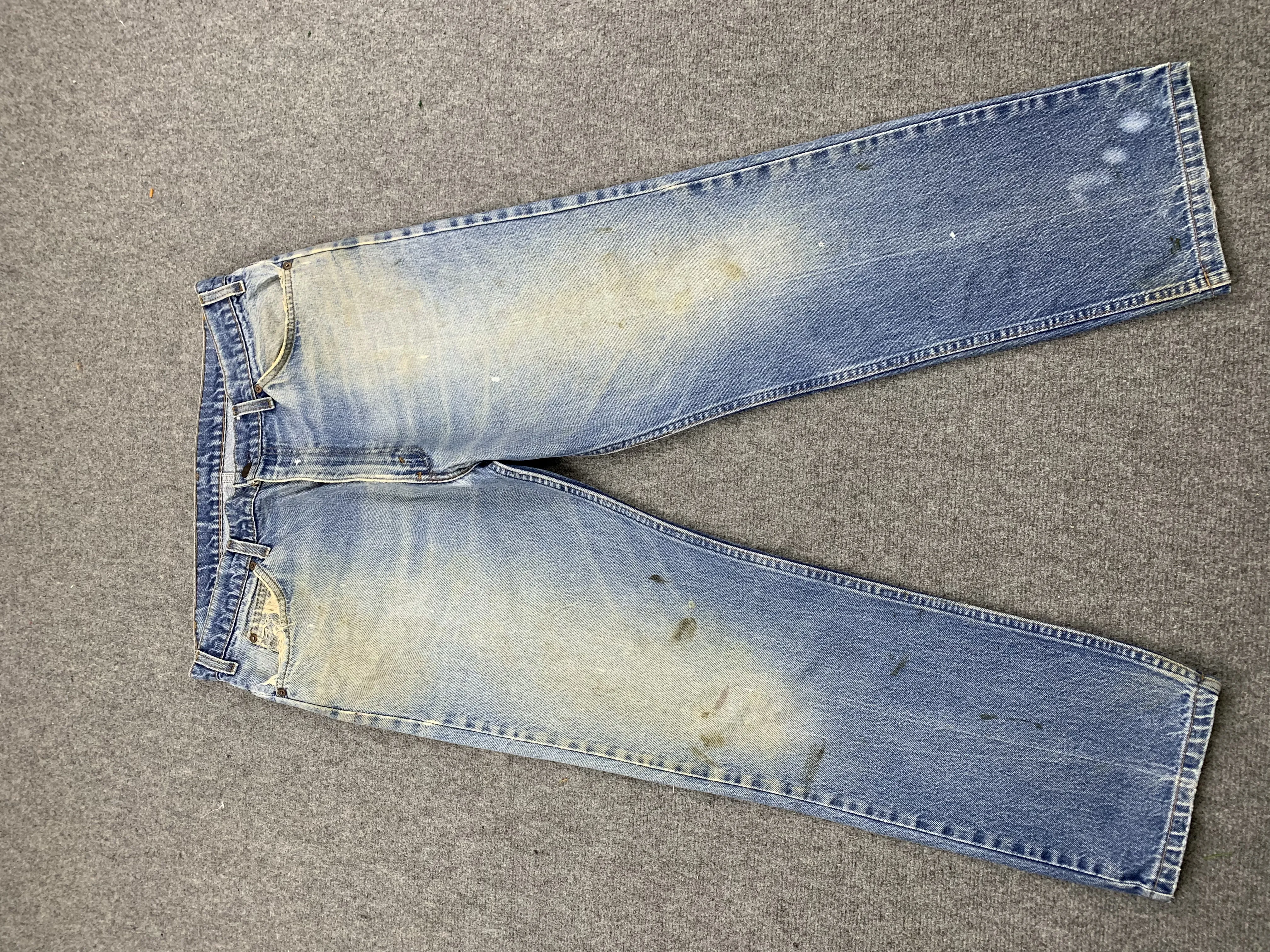 Vintage 90s Levis Orange Tab Light Wash Jeans