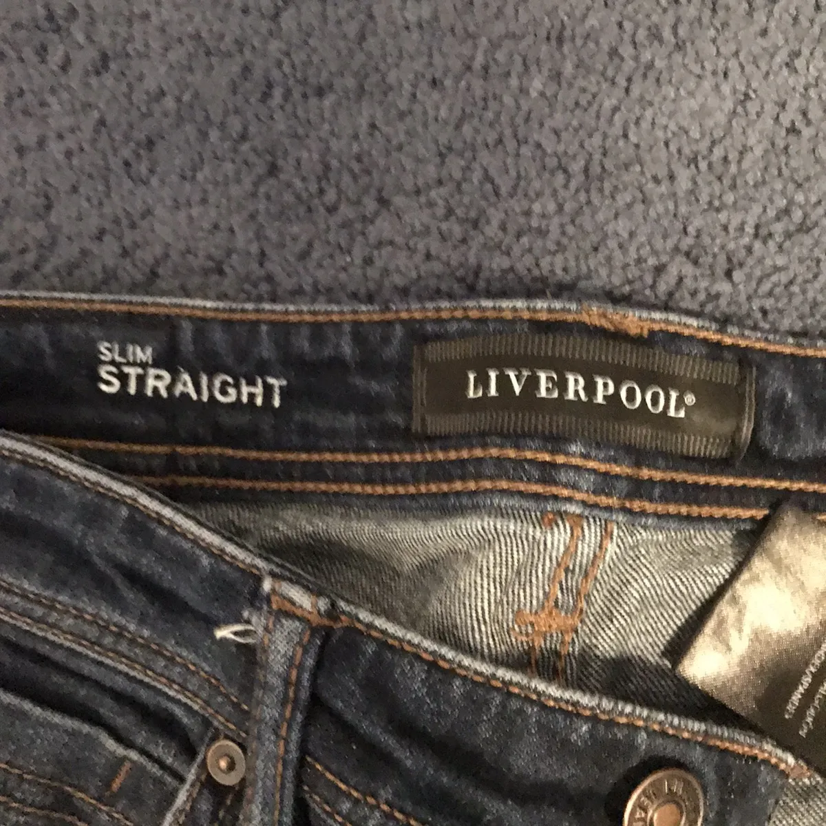 Liverpool Slim Straight denim jeans