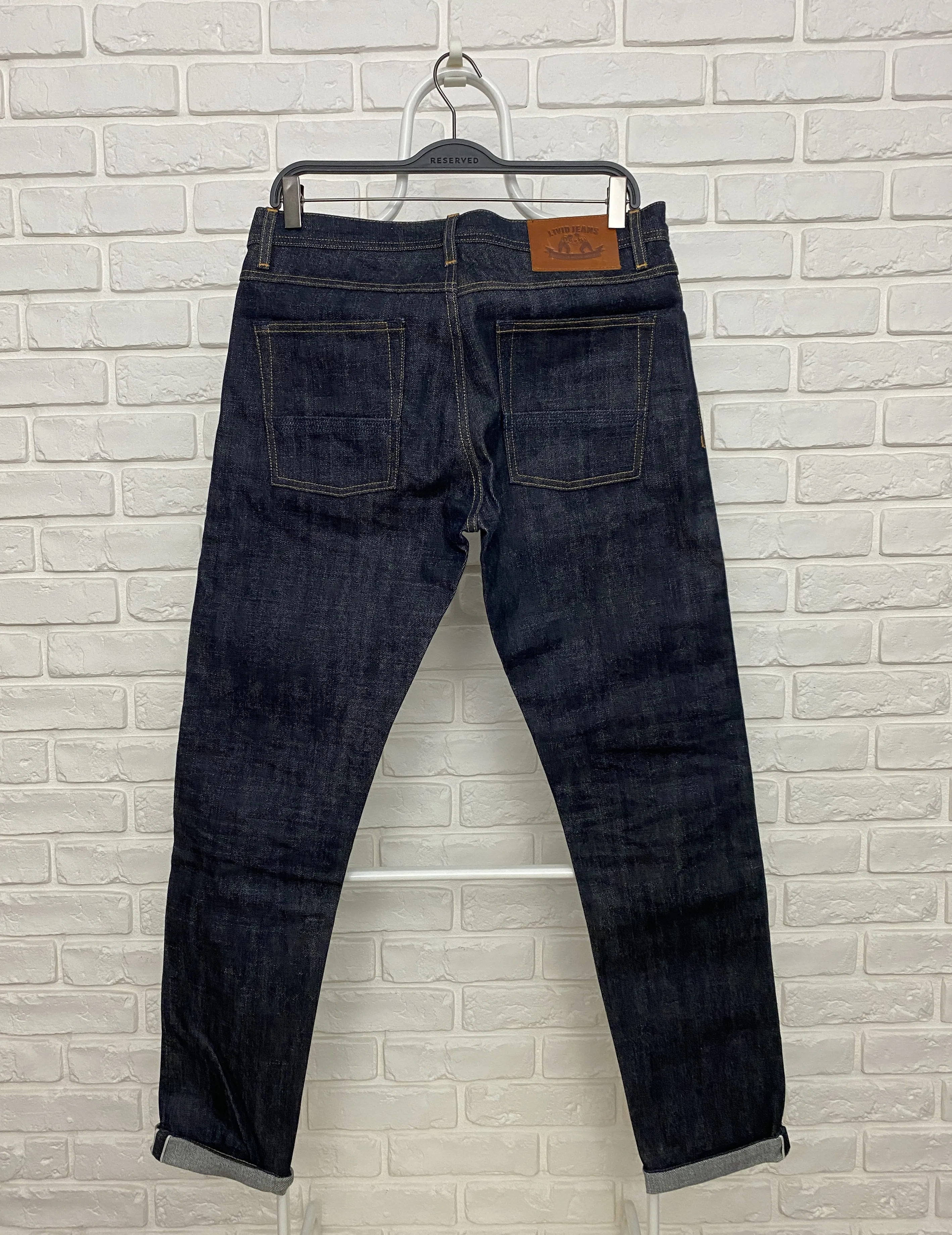 Livid Jeans Jone Slim Denim Pants Selvedge Size W30 L32
