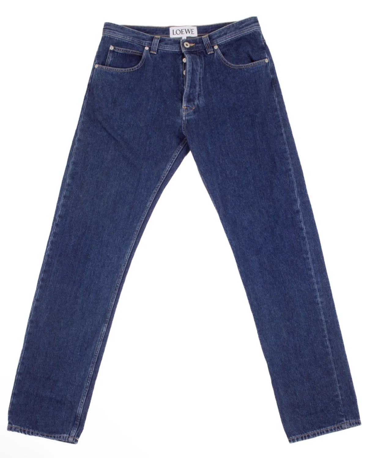 LOEWE BLUE COTTON JEANS