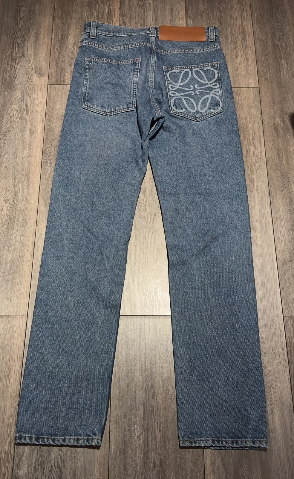 Brand New Loewe Anagram Logo Pocket Jeans Size 46