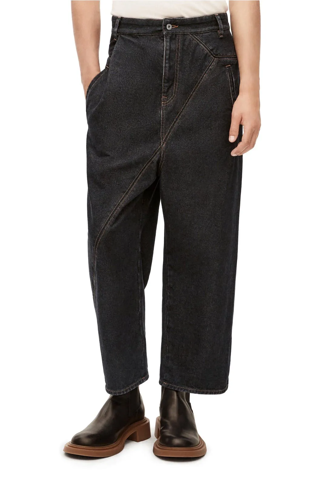 🔥$1.3 K Value🔥Loewe Puzzle Straight Leg Denim Pants