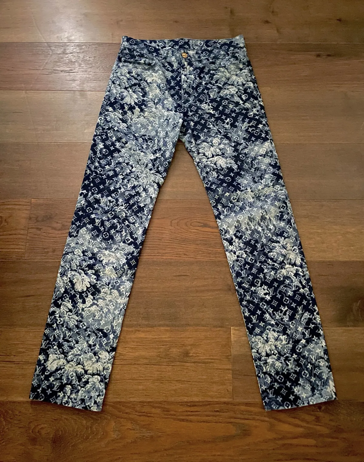 ss21 monogram tapestry denim