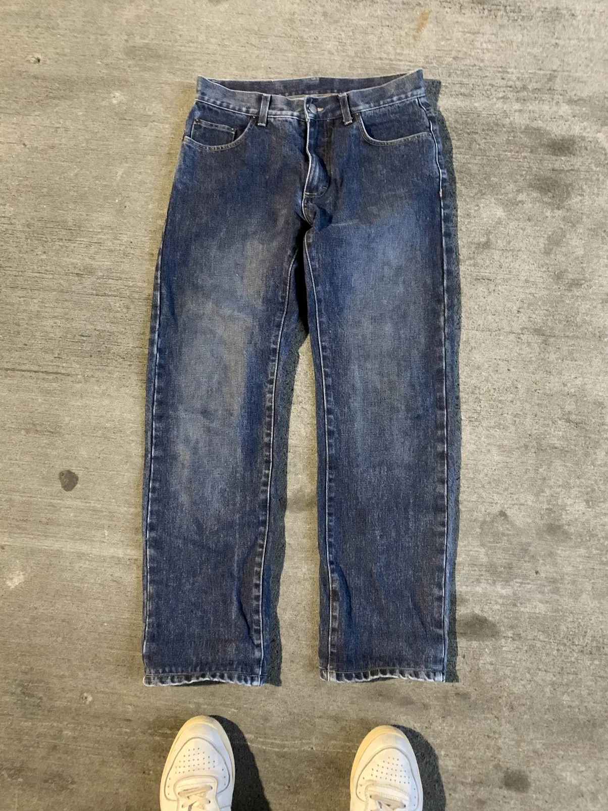 Medium Blue Indigo Gucci Jeans 48 Regular Designer Pants