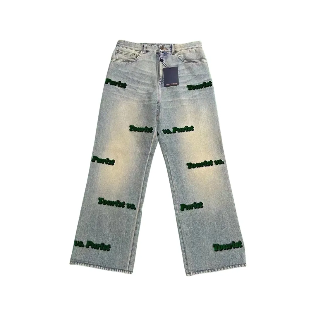 Tourist vs purist tuffetage denim jeans