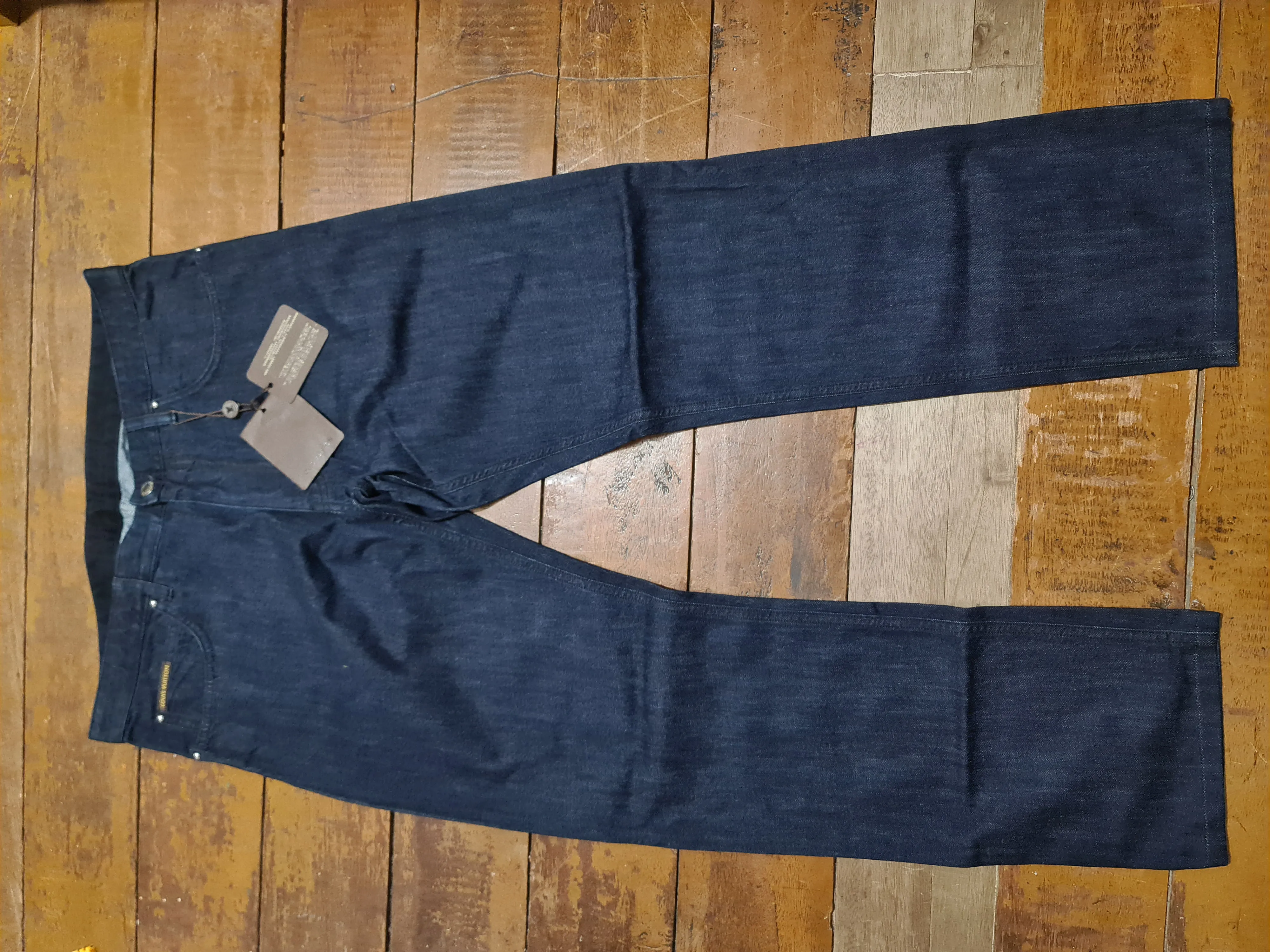 Louis Vuitton Ivory Needle and Thread denim pants